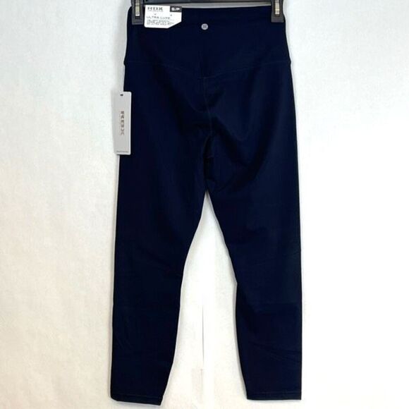 NWT RBX Active Leggings Women's Small Blue Capri Flat Front Stretch High-Rise - Picture 8 of 14